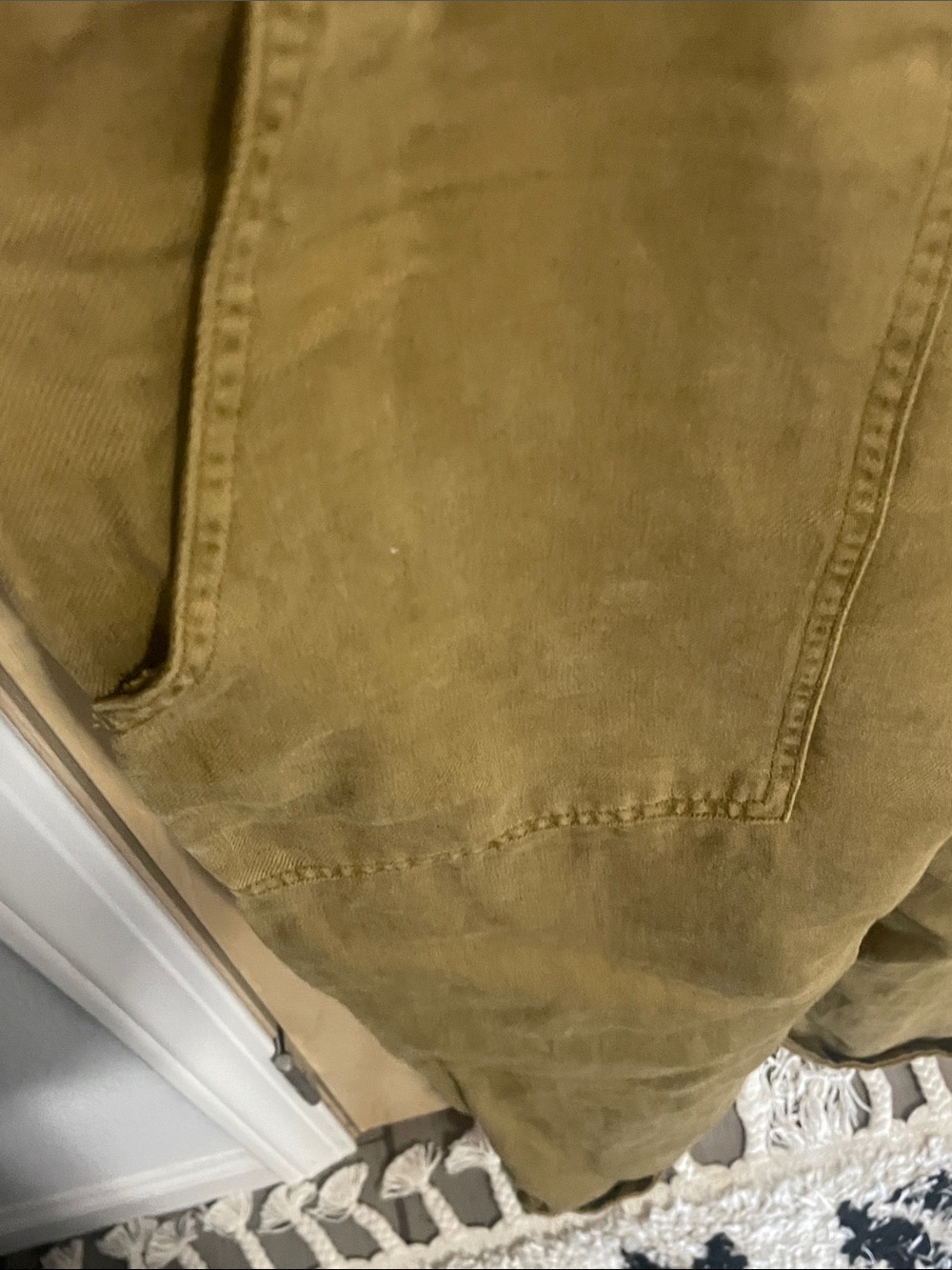 Aerie Women’s Slouchy Earthy Green Utility Overalls – XL - Picture 10 of 11